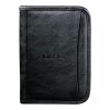 DuraHyde Jr. Zippered Padfolio Black | No Imprint | not available | not available