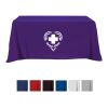 Flat Poly/Cotton 4-sided Table Cover - fits 6' standard table not available | No Imprint | not available | not available