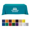 Flat Poly/Cotton 4-sided Table Cover - fits 8' standard table Purple | No Imprint | not available | not available