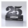 Freestanding 25 Year Anniversary Award White | No Imprint