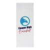 30" X 60" Velour Beach Towel White | No Imprint