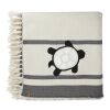 Tentree Organic Cotton Ocean Breeze Throw Grey Storm-White | No Imprint | not available | not available