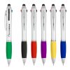 3-In-One Pen With Stylus Silver with Black | No Imprint | not available | not available