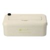 Bamboo Fiber Lunch Box with Utensil Pocket Light Yellow | No Imprint | not available | not available