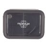 Three Compartment Food Storage Bento Box Black | No Imprint | not available | not available