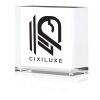 Stackable Clear Acrylic Top Award Black