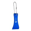 Lottery Scratcher With Bead Chain Translucent Blue