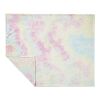 Tie Dye Flannel Fleece Blanket Red | No Imprint | not available | not available