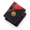Field & Co.® Buffalo Plaid Sherpa Blanket Red-Black | No Imprint | not available | not available