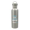 Griffen Titanium Sport Bottle 25oz Silver | No Imprint | not available | not available
