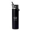 Hydro Flask® Wide Mouth w/ Flex Straw Cap 24oz Onyx