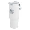 Carnival Recycled Sip Or Swig Tumbler 30oz Standard | White | No Imprint | not available | not available