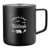 Rover Copper Vacuum Insulated Camp Mug 14oz Black