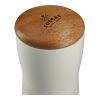 Reno Double Wall Ceramic Tumbler w/Wood Lid 10oz Standard | White | No Imprint | not available | not available