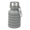 Zigoo Silicone Collapsible Bottle 18oz Standard | Gray | No Imprint | not available