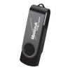 Rotate 2Tone Flash Drive 4GB Standard | Black | No Imprint | not available | not available