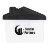 House Shape Clip White/Black