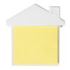 House Clip With Sticky Notes White | No Imprint | not available | not available