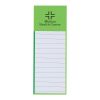 Magnetic Note Pad Lime/Black | No Imprint | not available | not available