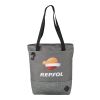 Hayden Zippered Convention Tote Graphite | No Imprint | not available | not available