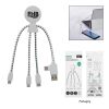 XOOPAR MR BIO ALL IN ONE CHARGING CABLE Standard | White | No Imprint | not available