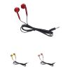 Metallic Wired Earbuds Gold