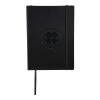 6.75" x 9.5" Pedova™ Large Ultra Soft JournalBook® Black | No Imprint | not available | not available