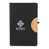 5.5" x 8.5" Kaya Recycled and Bamboo JournalBook Onyx