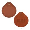 Round Tech Accessories Pouch Brown | No Imprint | not available
