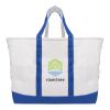 The Madelyn Cotton Canvas Tote Bag Royal Blue | No Imprint | not available | not available