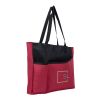 Delegate Heathered Tote Bag Black | No Imprint | not available | not available