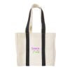 Quatre Wine Bottle Tote Bag Natural with Forest | No Imprint | not available | not available