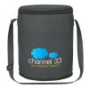 NON-WOVEN ROUND COOLER BAG Black | No Imprint | not available | not available