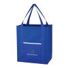 Non-Woven Wave Shopper Tote Bag Royal Blue | No Imprint | not available | not available