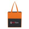 Non-Woven Bounty Shopping Tote Bag Orange | No Imprint | not available | not available