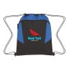 Tahoe Heathered Drawstring Backpack Royal Blue | No Imprint | not available | not available