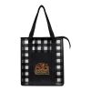Northwoods Non-Woven Cooler Tote Bag White/Black | No Imprint | not available | not available