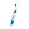 Quatro Carabiner Pen White/Blue