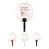 Plastic Hand Fan Red | No Imprint | not available | not available