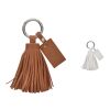 Tassel Key Ring White | No Imprint