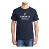 Hanes® ComfortSoft® 100% Cotton T-Shirt Navy Blue | M | No Imprint