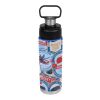24 Oz. Full Color Stainless Steel Leighton Bottle Blue | No Imprint | not available | not available