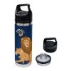 18 Oz. Full Laser Davenport Stainless Steel Bottle Navy Blue