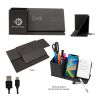 Wireless Charging Desk Organizer With Dry Erase Board Black | No Imprint | not available | not available