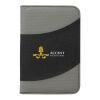 Non-Woven 5" x 7" Bubble Padfolio Gray/Black | No Imprint | not available | not available