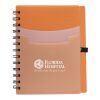 Tri-Pocket Notebook & Pen Orange