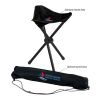 Folding Tripod Stool With Carrying Bag Black | No Imprint | not available | not available