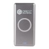 UL Listed Light Up Qi 10000 Wireless Power Bank Standard | Gunmetal | No Imprint | not available | not available