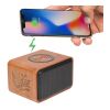 Wood Bluetooth Speaker with Wireless Charging Pad Standard | Wood | No Imprint | not available | not available