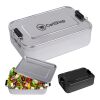 Grip Latch Aluminum Bento Box Black | No Imprint | not available | not available
